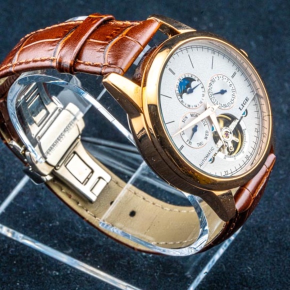 LIGE 6826 Belmont Automatic tourbillon Watch - Picture 4 of 9